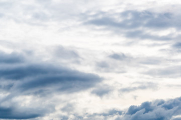 Fototapeta na wymiar clouds in blue sky as background