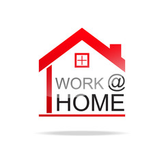 Work from home concept vector illustration,