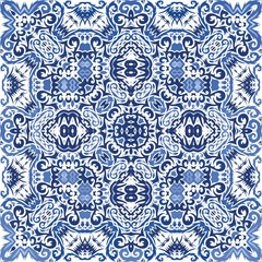 Portuguese vintage azulejo tiles.