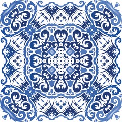 Antique portuguese azulejo ceramic.