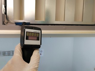 Soft Focus to Scanning of HEPA Filter for leaks - Integrity testing of HEPA filters