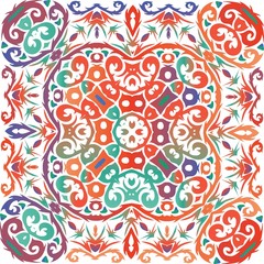 Traditional ornate mexican talavera.