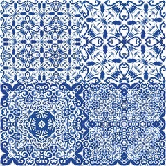 Ceramic tiles azulejo portugal.