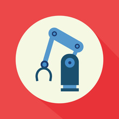 Repairing Industry Robot Drawing icon 
