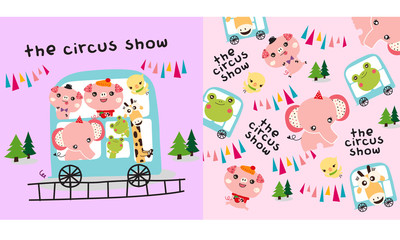 circus show vector