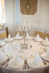  Decorated tables for a special day