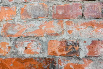 red brick wall texture grunge background
