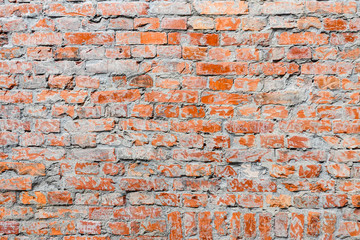 red brick wall texture grunge background