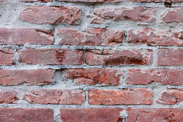 red brick wall texture grunge background