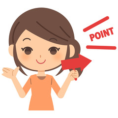 女性　ポイント　重要