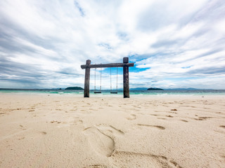 Beach view at Nyaung oo Phee, Myanmar