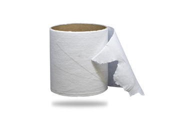 Toilet Roll isolate on white background