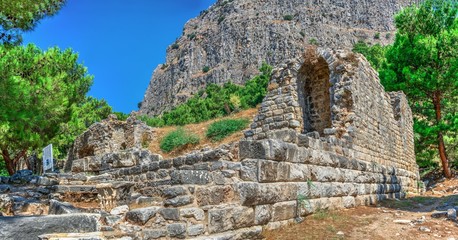 Ancient city Priene in Turkey