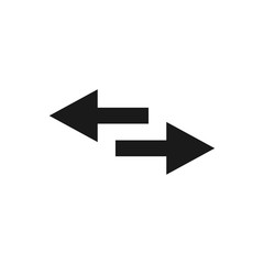 Swap icon vector. Reverse arrows illustration. Transfer icon. Exchange icon
