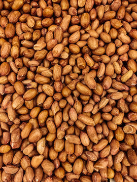 lots of peanut for healthy eating the background