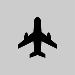 Plane icon vector - 333102595