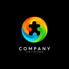 Colorful Autism Logo