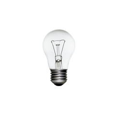 Light bulb on a white background isolate