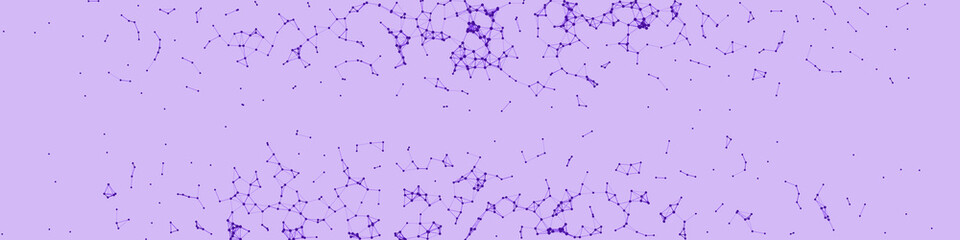 Obraz premium Network Mesh Procedural Art background illustration