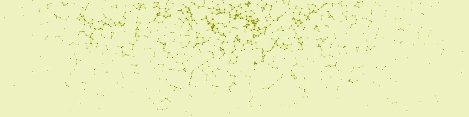 Network Mesh Procedural Art background illustration