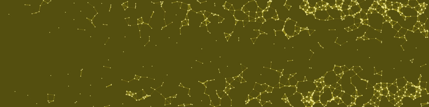 Network Mesh Procedural Art background illustration