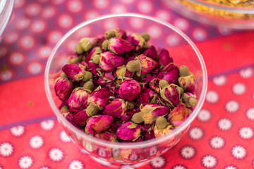 dry flowers and herbs