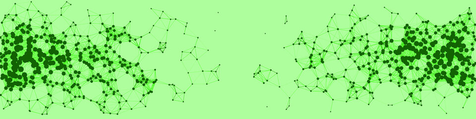 Network Mesh Procedural Art background illustration © vector_master