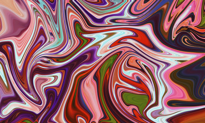 Marble abstract acrylic background. full color marbling artwork texture. Marbled ripple pattern.	