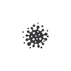 Bacterial virus icon