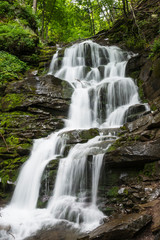 Fototapeta na wymiar Waterfall Shypit, Ukraine