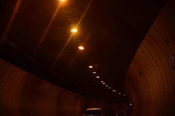 Beleuchtung im Tunnel