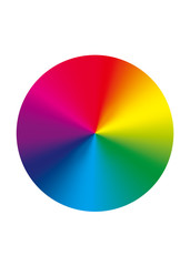 色相サークル カラフルサークル 色相環 色相 レインボー 虹の円