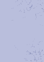 Network Mesh Procedural Art background illustration