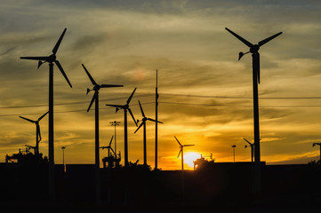 Sunset Turbine