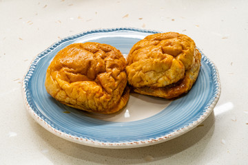 Turkish Wet Burger with sauce / islak hamburger.