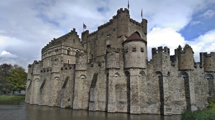 Gent Wasserburg Gravensteen