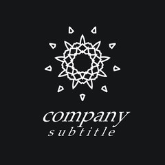 Fototapeta premium ornament logo