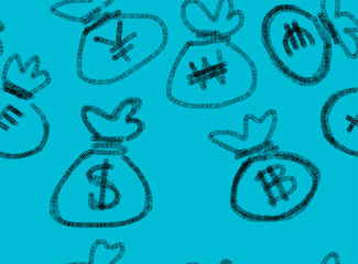 Currency exchange rate symbol