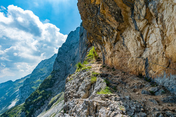 Salzburg high throne in the Berchtesgadener Land