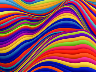 Abstract Striped Design