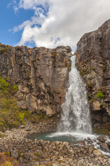 Taranaki Falls in New Zealand