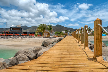 St. Maarten boardwalk