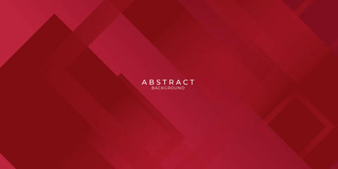  Abstract red and grey tech geometric banner design