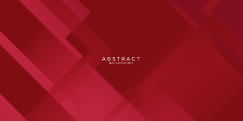  Abstract red and grey tech geometric banner design