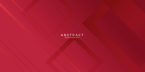 Obraz premium Bright red background with light lines