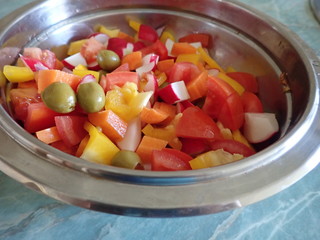 vegertables for homemade cooking of soup