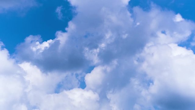 Beautiful blue sky with Dramatic Cloud.HD