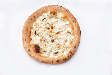 pizza with mushrooms