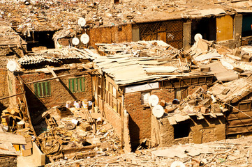 Poor houses of cairo