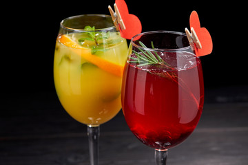 tasty cocktails for Valentine's Day